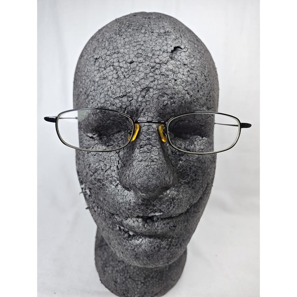 Nike Flexon 4062 001 Black Oval Eyeglass‎ Frames Memory Metal w/ Hard Case
